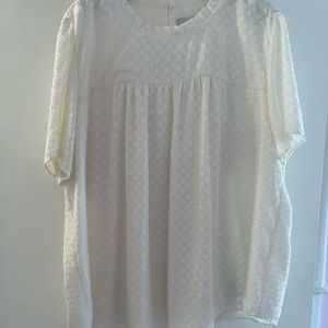 Short sleeve loft blouse